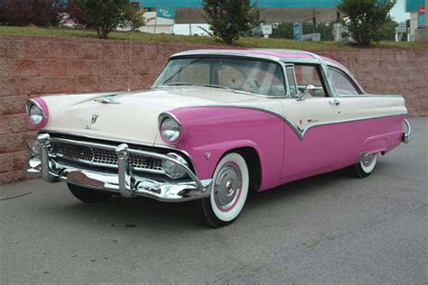 The Hottest Muscle Cars In The World 1955 Ford Fairlane First Generation