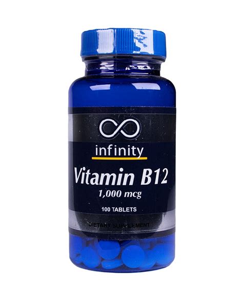 Buy Infinity Vitamin B12 1000mcg 100 Tablets Online Boots Kuwait