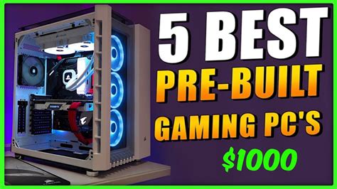 5 Best Pre-Built Gaming PC's Under $1000 on Amazon - YouTube