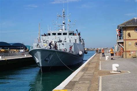 Hms Shoreham Calls In On Namesake Port