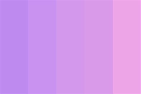 Purple gradient example Color Palette
