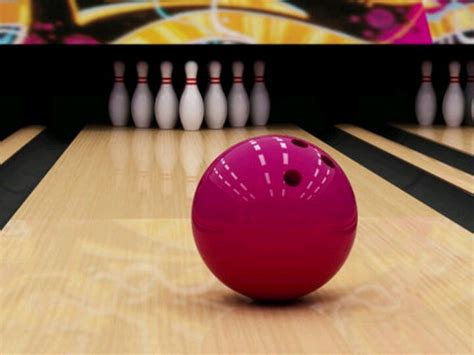 Pink Bowling Ball