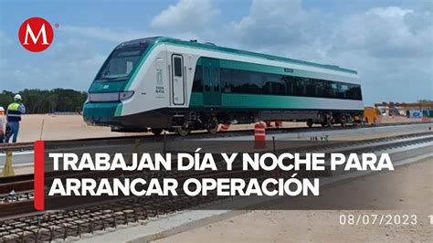 Dos nuevos convoyes del Tren Maya estarán listos en agosto YouTube