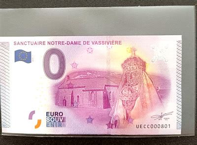 Billet Touristique 0 Euro Souvenir France 2015 Sanctuaire Notre Dame De