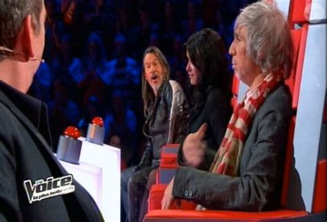 Photo Garou Louis Bertignac Jenifer Florent Pagny Dans The Voice