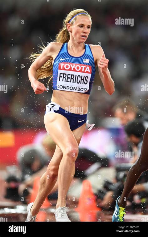 Courtney Frerichs Usa 3000 Metres Steeplechase Women Final Silver