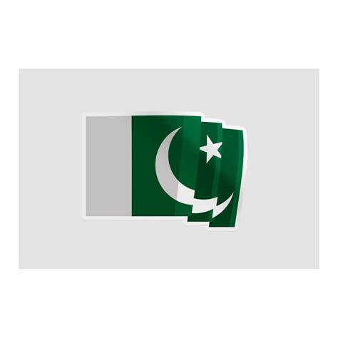 Pakistan Flag Style 78 Sticker Decalshouse