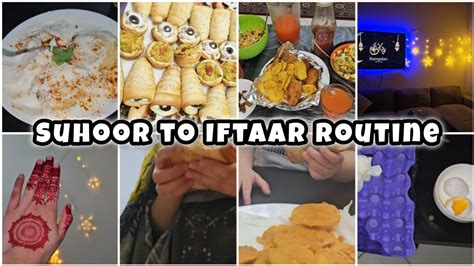 Suhoor To Iftaar Friday Routine Busy Mom Routine In Ramadan