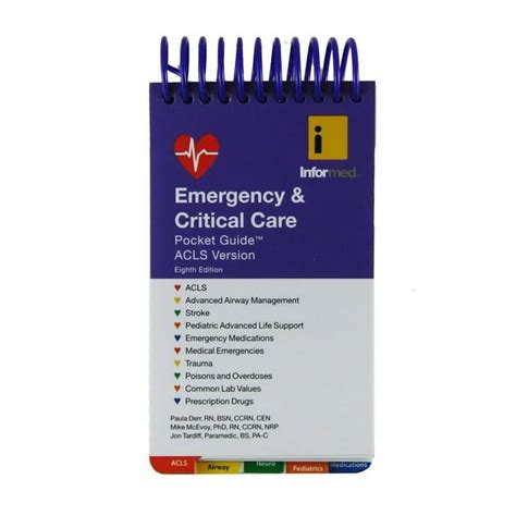 Field Guide Informed Emergency And Critical Care Pocket Guide 8th