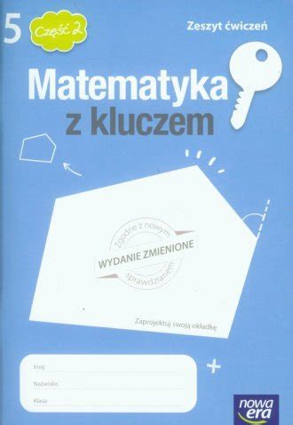 Matematyka z kluczem Klasa 5 Szkoła podstawowa Zeszyt ćwiczeń cz 2