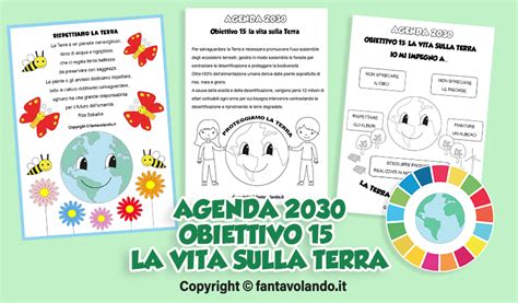 Agenda 2030 Percorso Per La Scuola Dell Infanzia Obiettivo 15 La Vita