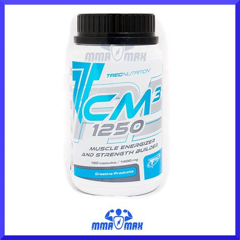 TREC Nutrition CM3 TCM 1250 KING SIZE 90/180/360 Caps TRI-CREATINE ...