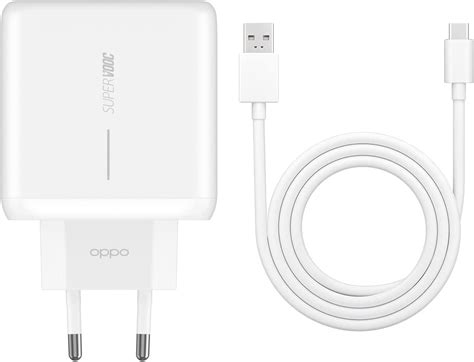 W Supervooc Cargador Cargador Para Original Oppo Fast Charger Usb C