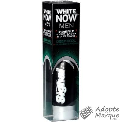 Signal Dentifrice White Now Blancheur Men Deep Cool Le Tube De Ml