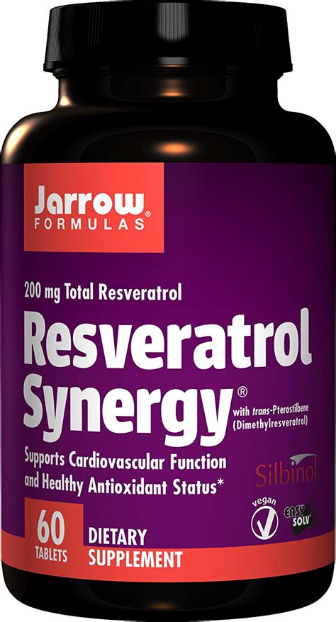 Resveratrol Synergy Supports Cardiovascular Function By Jarrow