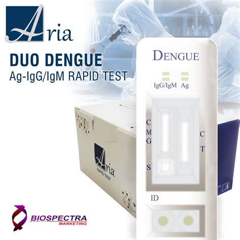 Aria Duo Dengue Ag Igg Igm Rapid Test Biospectra Marketing