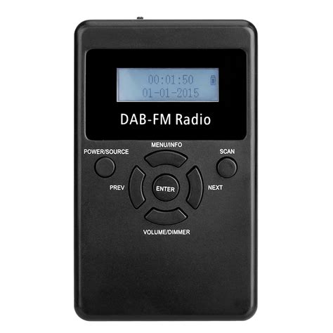 Portable Digital DAB FM RDS Radio Pocket Digital DAB Stereo Lossless