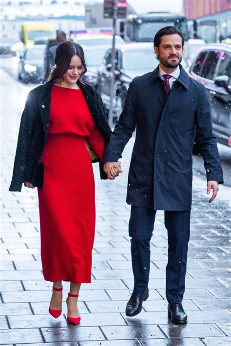 Photo Le prince Carl Philip et la princesse Sofia de Suède au théâtre