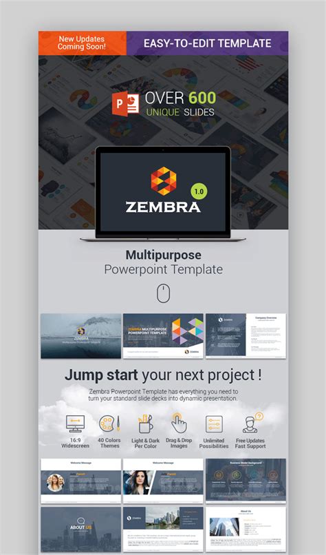 20 Template Desain PowerPoint Bisnis Gratis Terbaik Untuk 2019