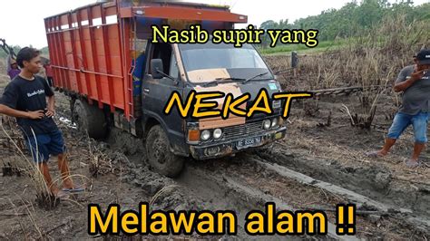 Begini Jadinya Kalau Nekat Melawan Alamtruck Modif Ban Kombi Sampai