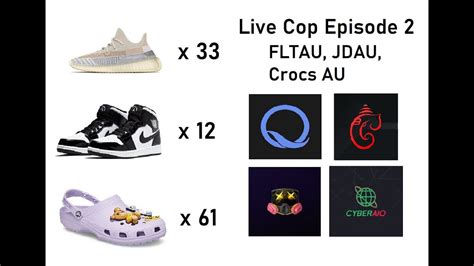 Live Cop Ep 2 100 Checkouts Total On Crocs X JB J1 Carbon Fibre J1