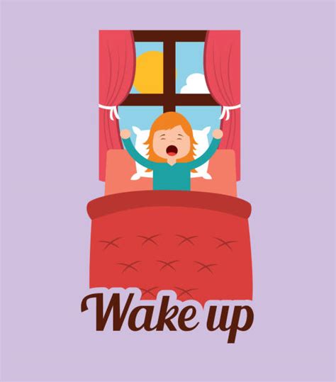 Cartoon Person Waking Up Pictures Illustrations Royalty Free Vector