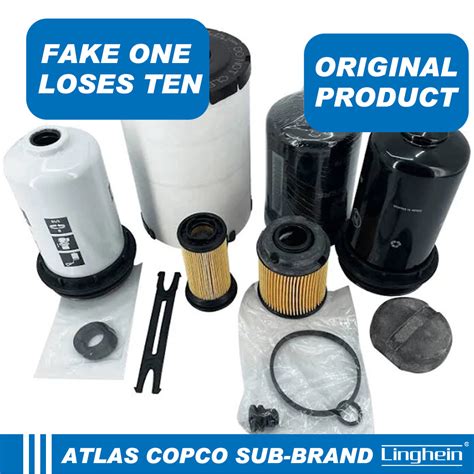 Atlas Copco Genuine Air Compressor Air Filter Oil Filter Oil Separator