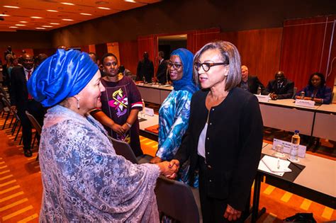 Amina J Mohamed Deputy Secretary General In Dakar Meetin Flickr