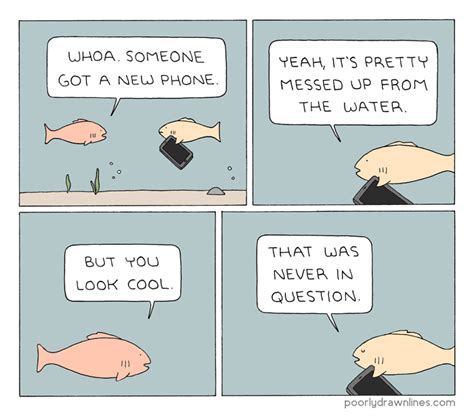 New Phone | Poorly Drawn Lines