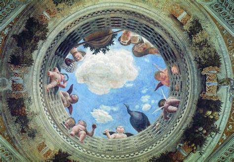 Andrea Mantegna - ceiling of the "Camera degli Sposi/Camera picta ...