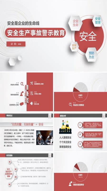 企业安全生产培训资料ppt 企业安全生产培训资料ppt模板下载 麦克ppt网