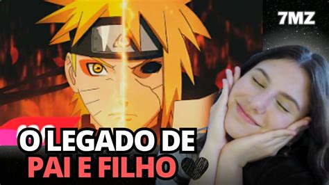 Emocionante Anijuh React Rap Do Minato E Naruto A CanÇÃo De Pai E Filho Nerd Hits Youtube