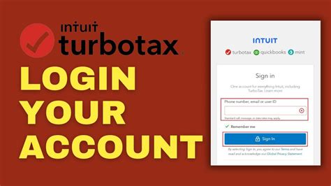 How To Login To Turbotax Account Turbo Tax Online Sign In 2024