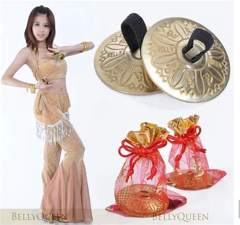 10 Pairs 20pcs Belly Dance Props Accessory Fine Copper Egypt Finger