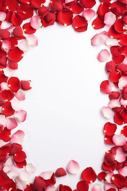 Premium AI Image | flowers in the shape of a heart