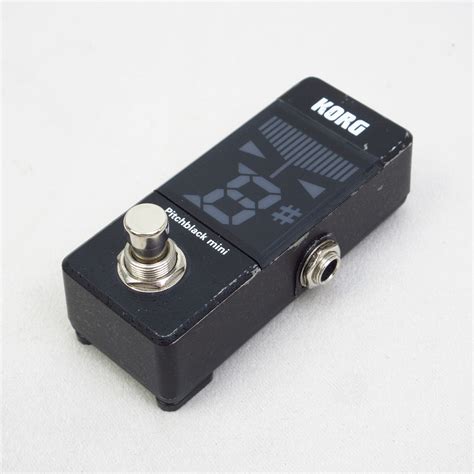 【中古】korg Pb Mini Pitchblack Mini Pedal Tuner チューナー 【横浜店】 イシバシ楽器