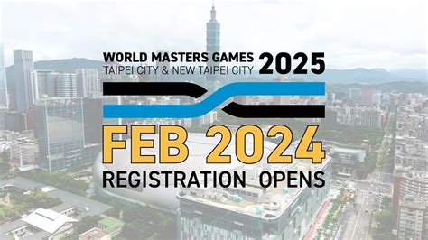 2025 World Masters Games Visiting Taiwan YouTube