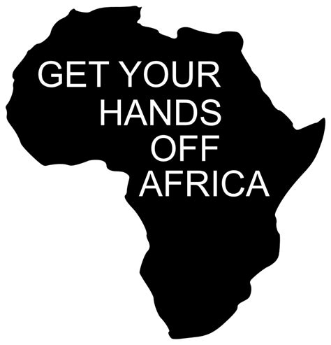 Free Clipart Get Your Hands Off Africa Worker