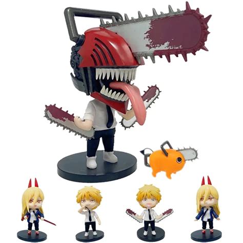 Chainsaw Man Anime Figure Denji Action Figure Denj Power Figurine