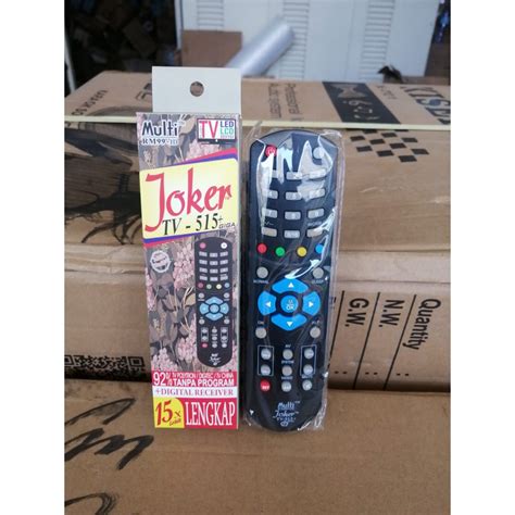 Jual Remote Tv Multi Rm Id Joker Tv Giga Shopee Indonesia