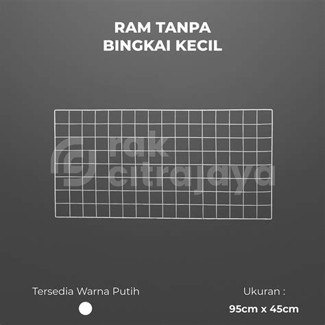 ram  bingkai cm  cm rak citra jaya