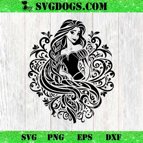 Disney Tangled Rapunzel Svg