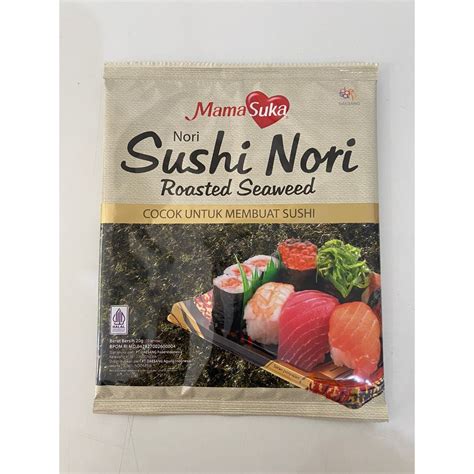 Jual Mamasuka Sushi Nori Lembar Shopee Indonesia