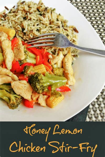 Honey Lemon Chicken Stir Fry Recipe Powered By Mom