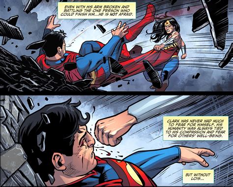 Superman Vs Wonder Woman Injustice