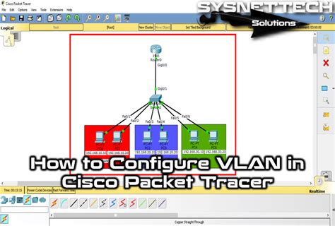 Vlan Cisco Packet Tracer