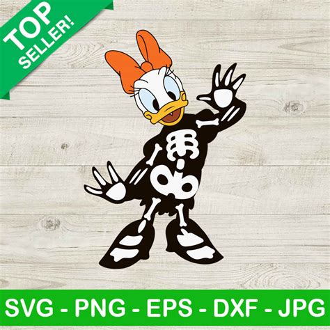 Daisy Duck Disney Halloween Svg Daisy Duck Custume Svg Disney