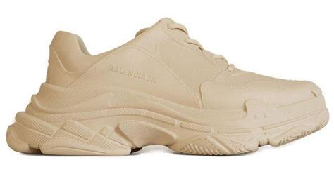 Balenciaga Triple S Sneakers In Natural For Men Lyst