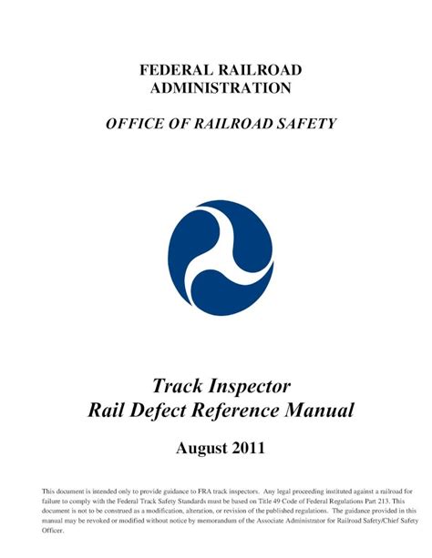 Pdf Rail Integrity Manual Dokumen Tips