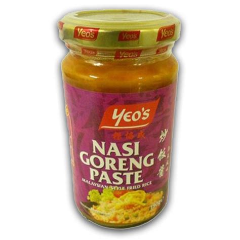 Buy Yeos Nasi Goreng Paste Malaysian Style Fried Rice 190 Gm Best